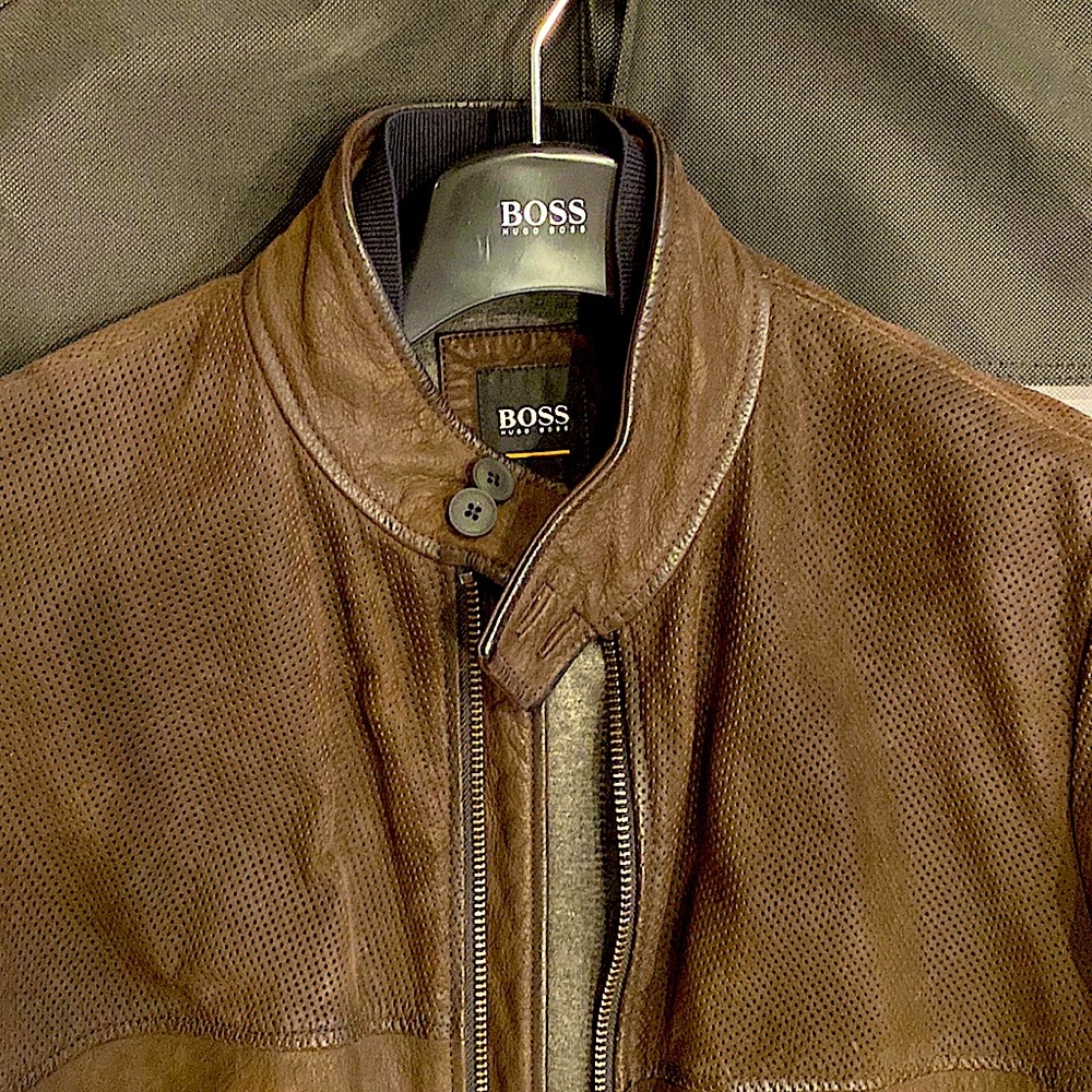 Boss leahrer Jacket